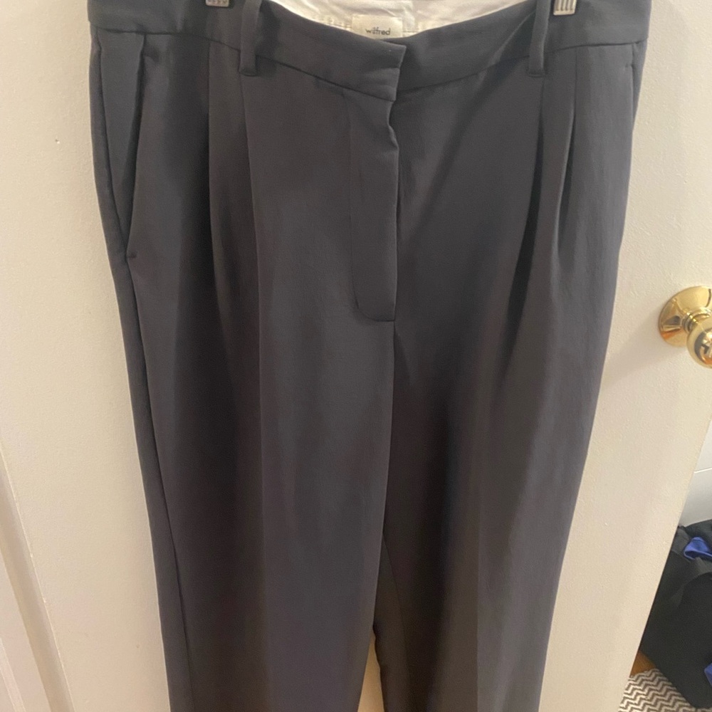 Effortless pants - dark grey